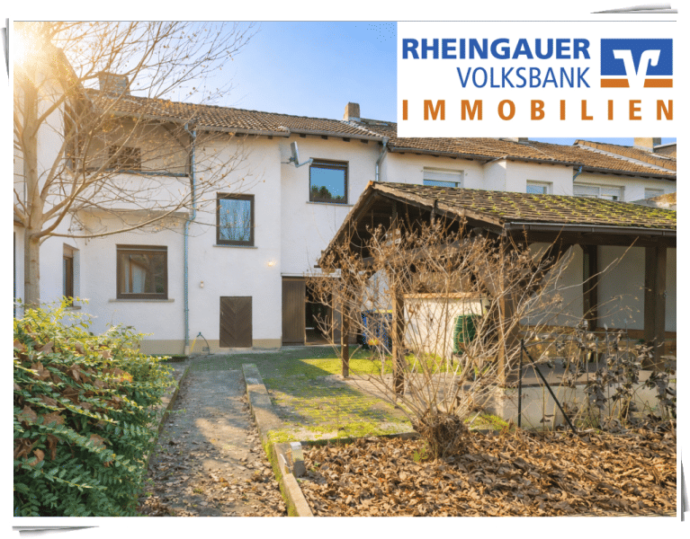 Geisenheim - Reihenmittelhaus mit schönem Grundstück im "Pflänzer" – Geisenheim – Bild 1 von 9