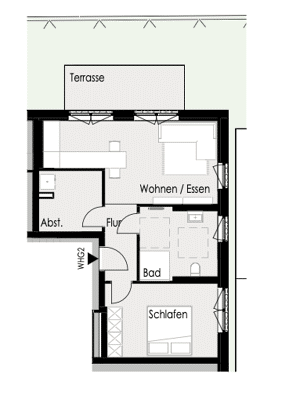 Erstbezug - Moderne 2-Zimmer-Wohnung mit Terrasse und eigenem Gartenanteil – 26121 Oldenburg – Vorschaubild 7