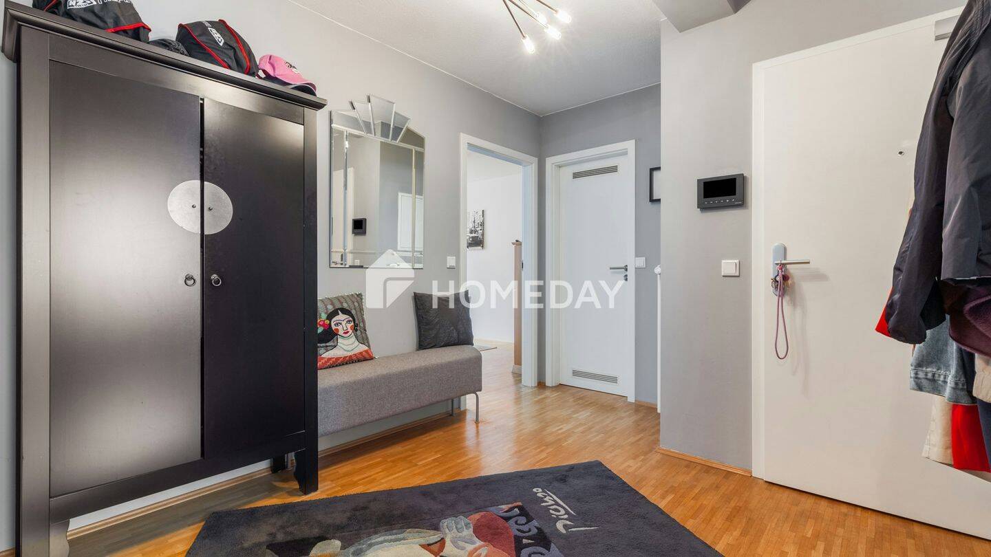 Modern wohnen in Nordstadt - 4-Zimmer-Wohnung mit Aufzug, Balkon und Tiefgaragenstellplatz – Nürnberg – Vorschaubild 6