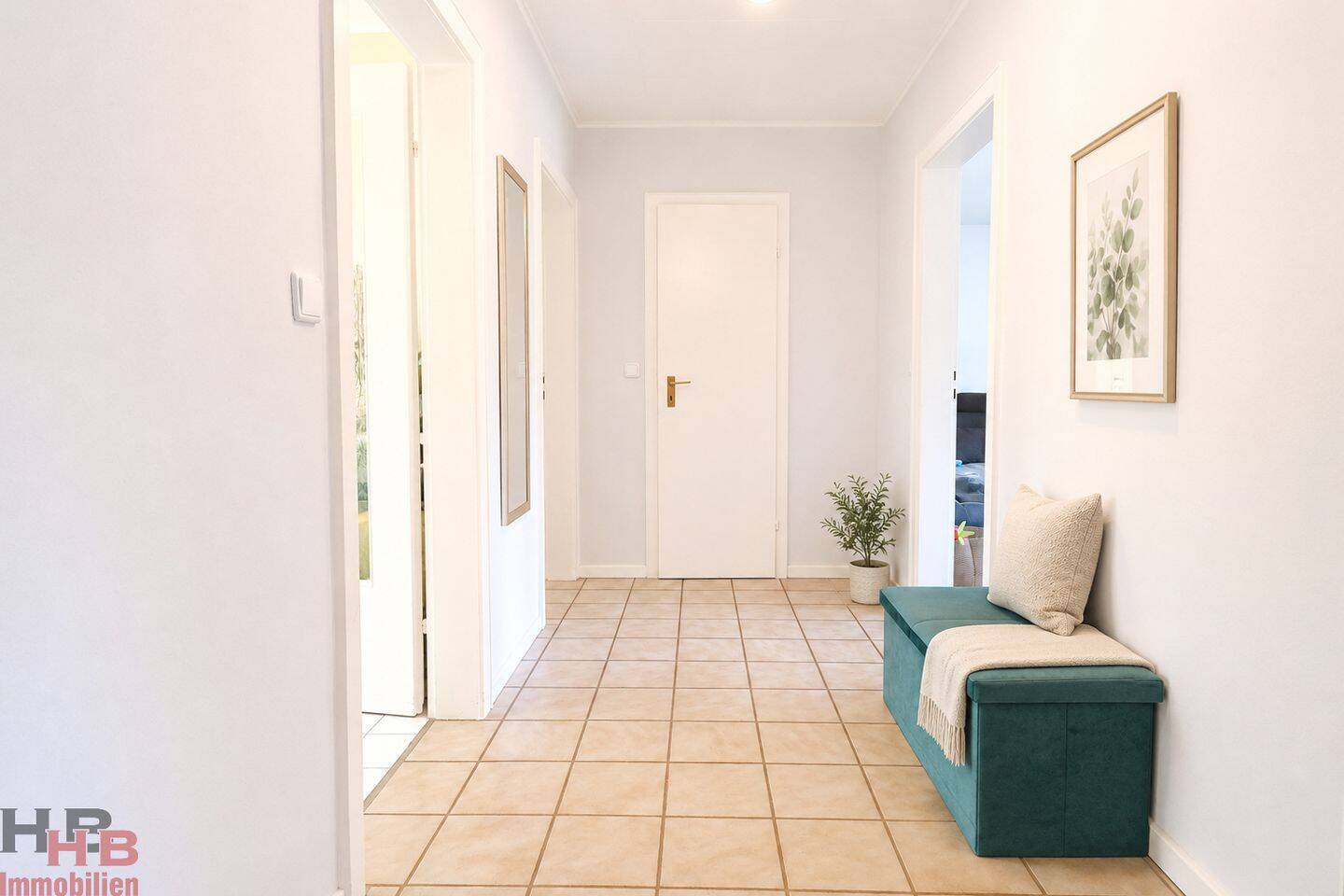 Huchting - Optimal geschnittene 3-Zimmer-Wohnung mit Balkon – Bremen – Vorschaubild 2