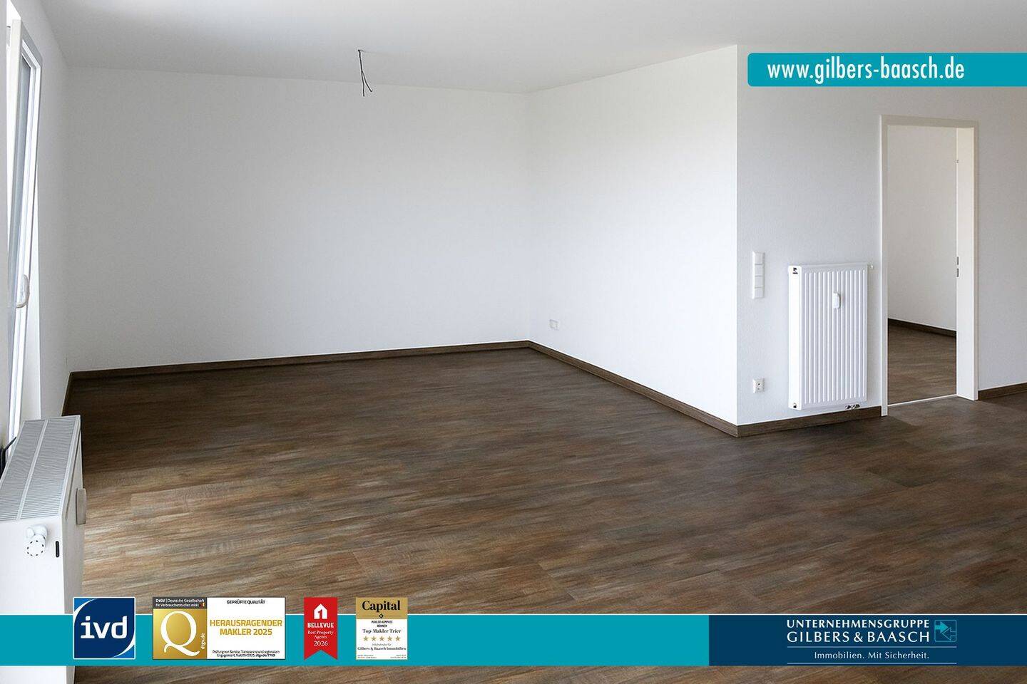 TR-Petrisberg: Vermietete Zwei-Zimmer-Wohnung mit Dachterrasse und TG-Stellplatz in beliebter Lage – Trier – Bild 1 von 6