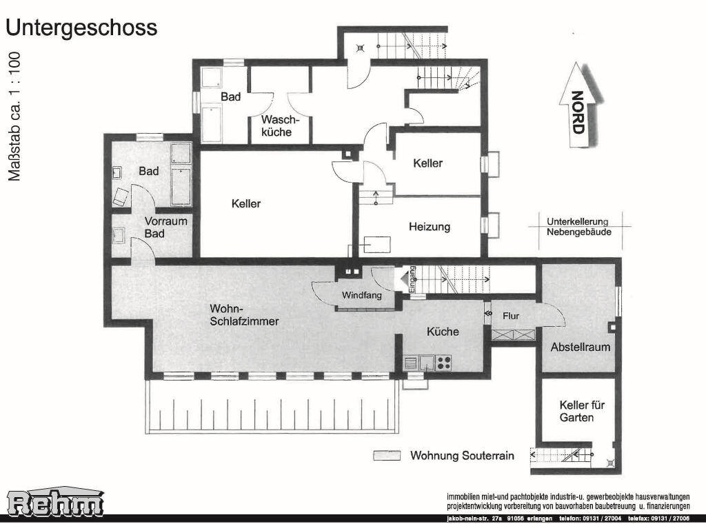 2 Fam.-Haus + ELW und kl. Nebengeb. mit APP – Erlangen – Vorschaubild 2
