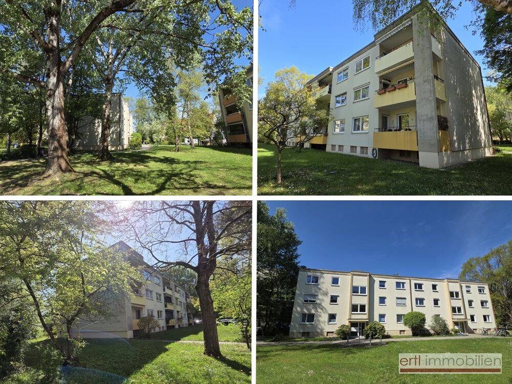 ** ZABO - da wollen alle hin ** Parkwohnlage - 4-Zi-Wohnung mit BALKON und TG-STELLPLATZ **