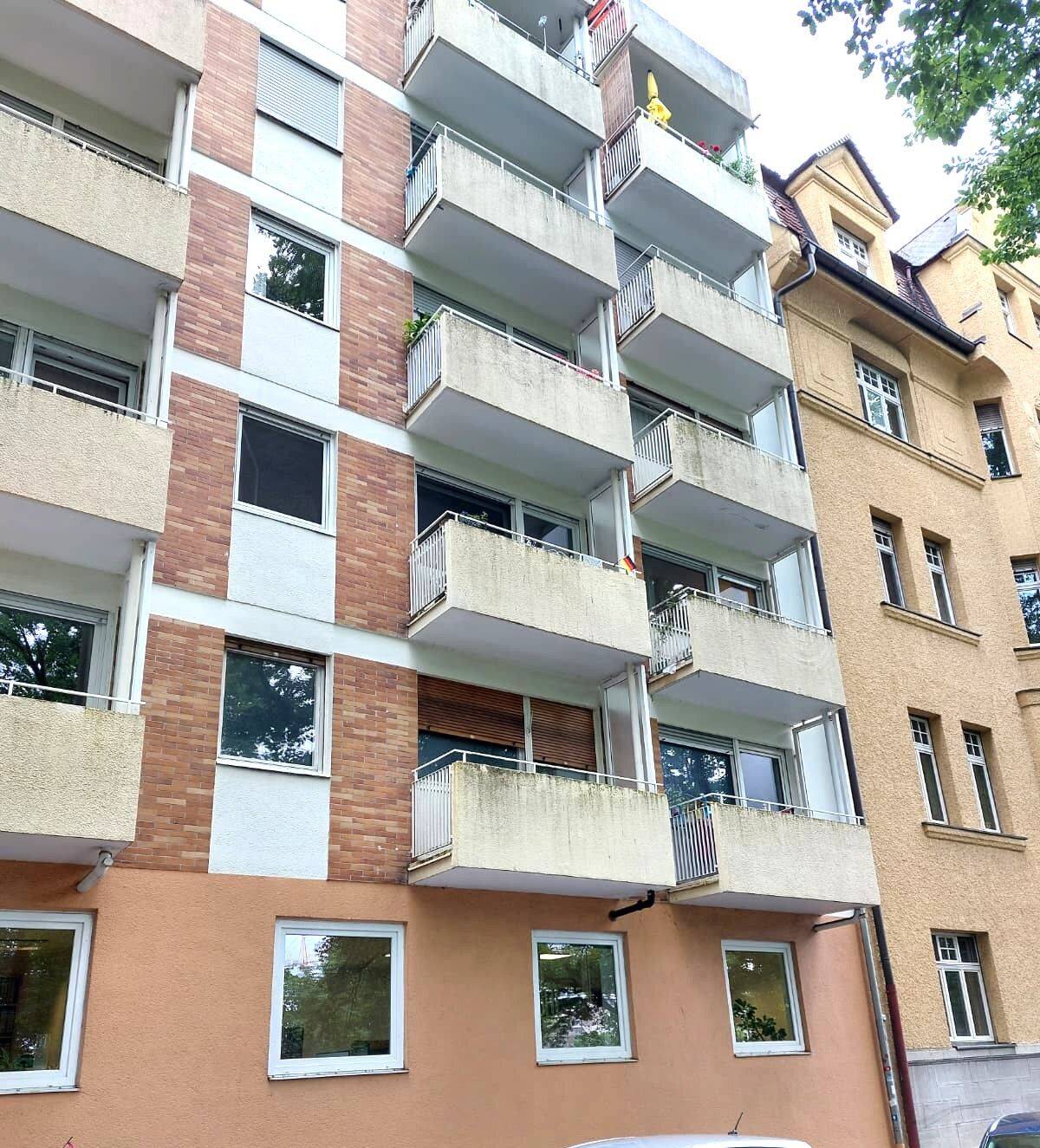 Renovierungsbedürftige 1 Zimmer Wohnung in Nürnberg