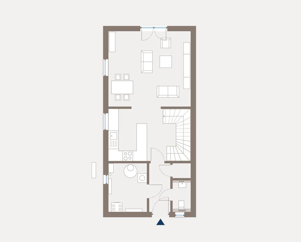 Endlich gefunden! DHH in Aachen-Laurensberg - 190 m², drei Etagen, malerfertig oder bezugsfertig – Aachen – Vorschaubild 8