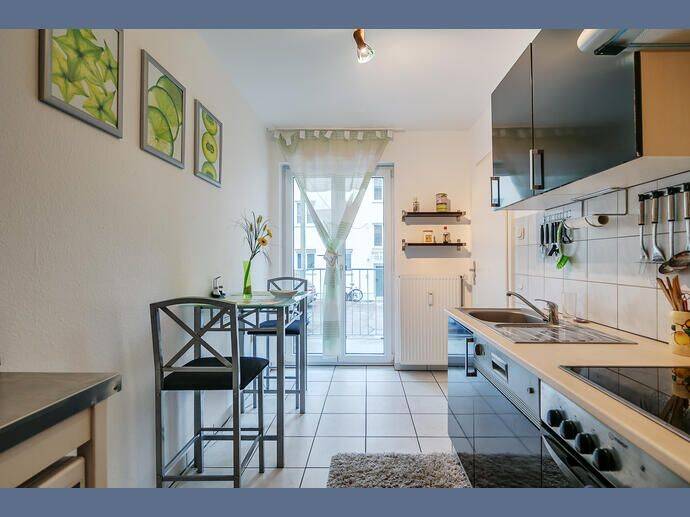Möbliert: Großzügige möblierte 1,5-Zimmer Wohnung – München – Vorschaubild 5