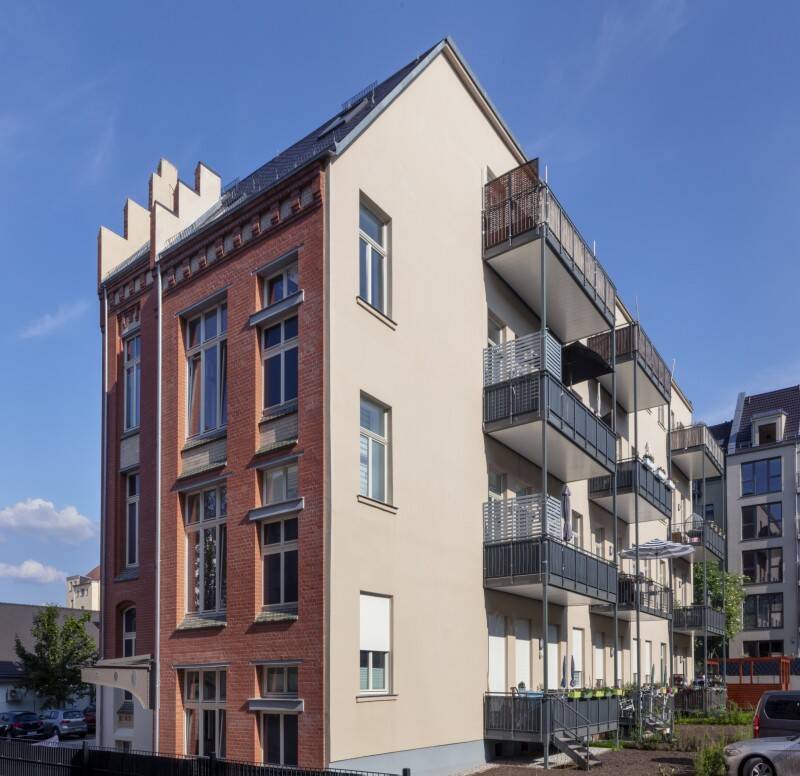 Traumwohnung im denkmalgeschützten Hofgebäude am Kaßberg mit Gartenanteil!