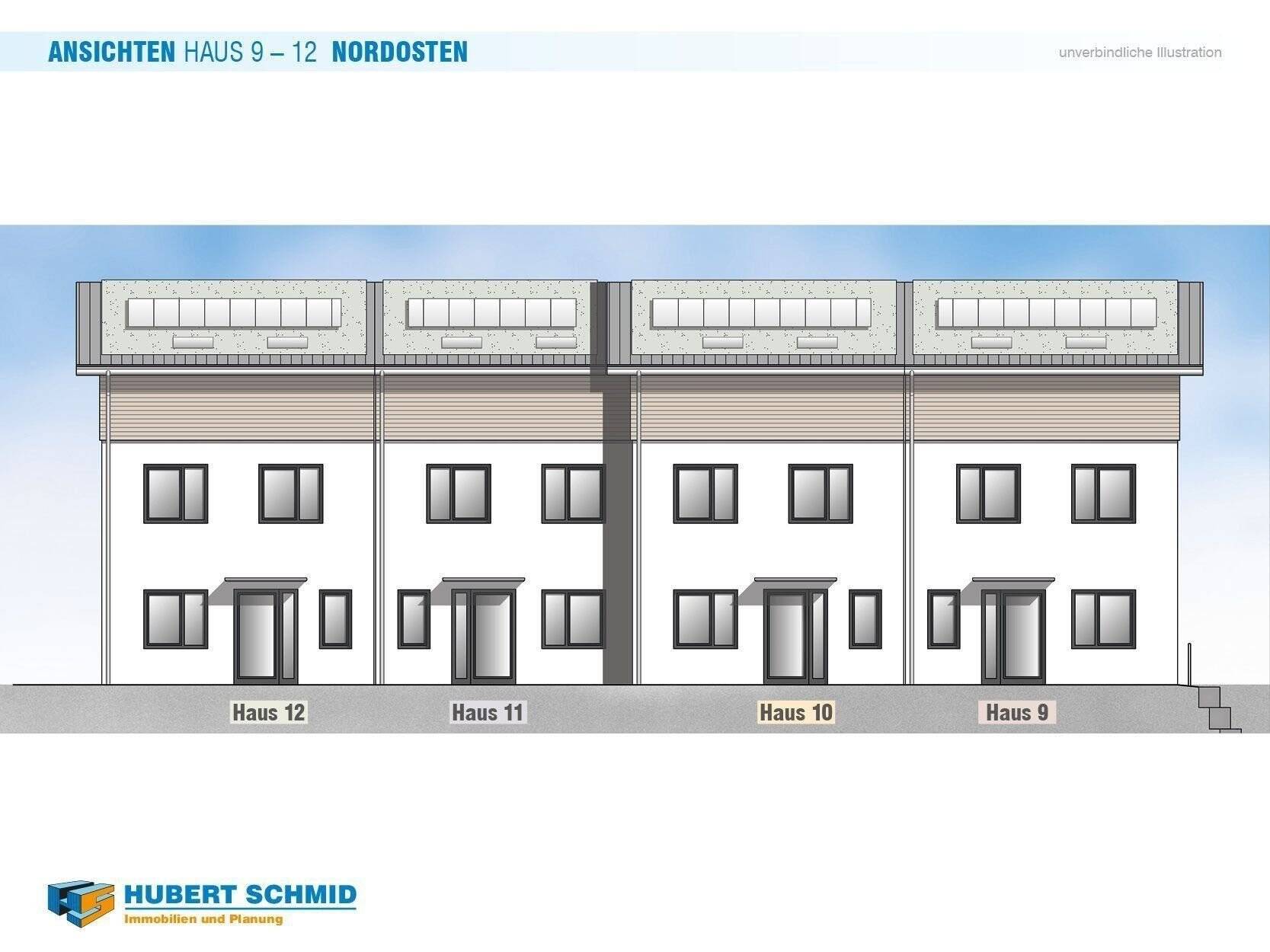 Wohnen in Lenzfried - Neubau von 4 Doppelhaushälften und 12 Reihenhäusern – Kempten (Allgäu) – Vorschaubild 3