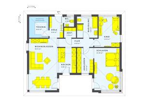 LivingHaus - Dein individuell geplanter Bungalow in Braunschweig mit maximaler Freiheit und modernster Technik – 38110 Braunschweig – Vorschaubild 2