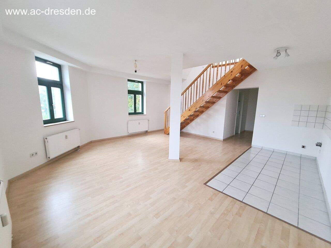 Kaßberg: stilvolle Maisonette-Wohnung mit Aufzug im sanierten Altbau! – Chemnitz – Vorschaubild 2