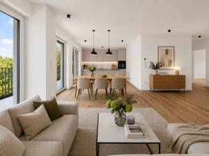 Viel Raum für die Familie - modern wohnen mit Balkon