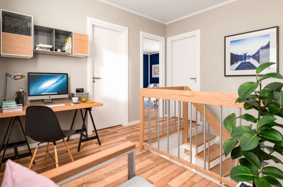Stadthaus 100 massiv gebaut, Preis inkl. Grundstück – Landstuhl – Vorschaubild 4