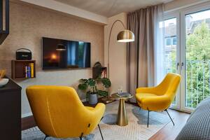 HAVENS LIVING: Kategorie Standard, 1,5 Zimmer vollmöbliertes Apartment Design TECH – 22769 Hamburg – Vorschaubild 4