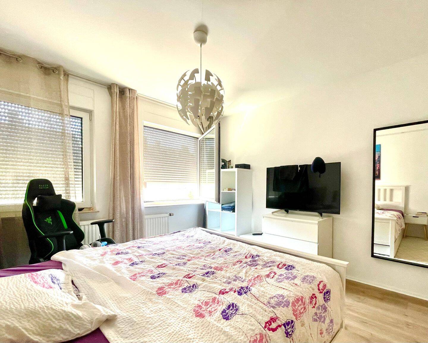 Innenstadtnahe helle 3-Zimmer-Wohnung mit Garten zur alleinigen Nutzung Gärten h.d. Veste / Pirkheimer – Nürnberg – Vorschaubild 7