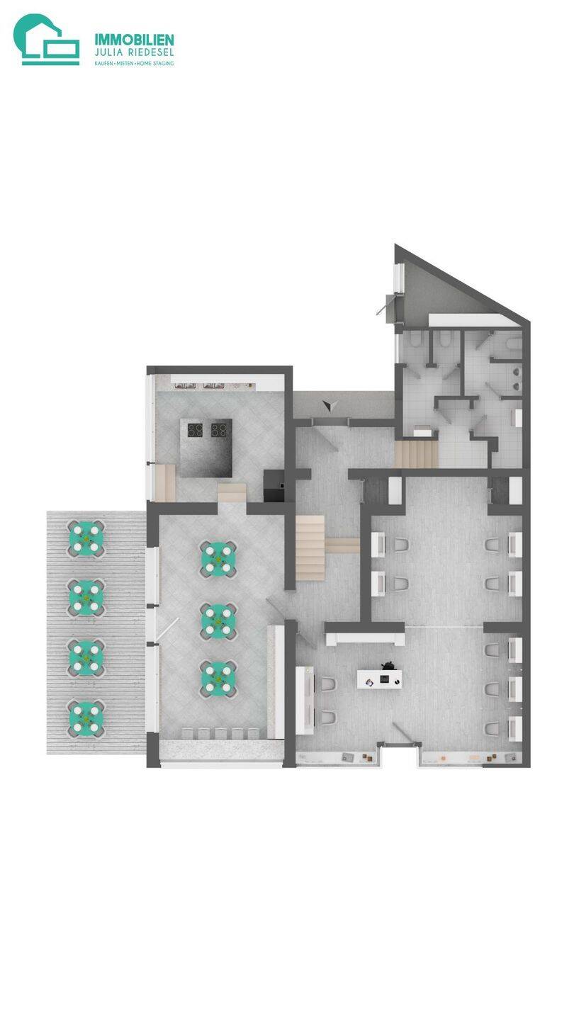 Stilvoll investieren am Rotenbühl - Modernisiertes Wohn- und Geschäftshaus mit Charme, Dachterrasse und attraktivem Entwicklungspotenzial – Saarbrücken – Vorschaubild 2