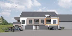 Ab sofort / NEUBAU mit 6 Wohneinheiten / 3 Zimmer-Wohnung im Erdgeschoss / Dusche / Fußbodenheizung / Terrasse – 54329 Konz – Vorschaubild 7