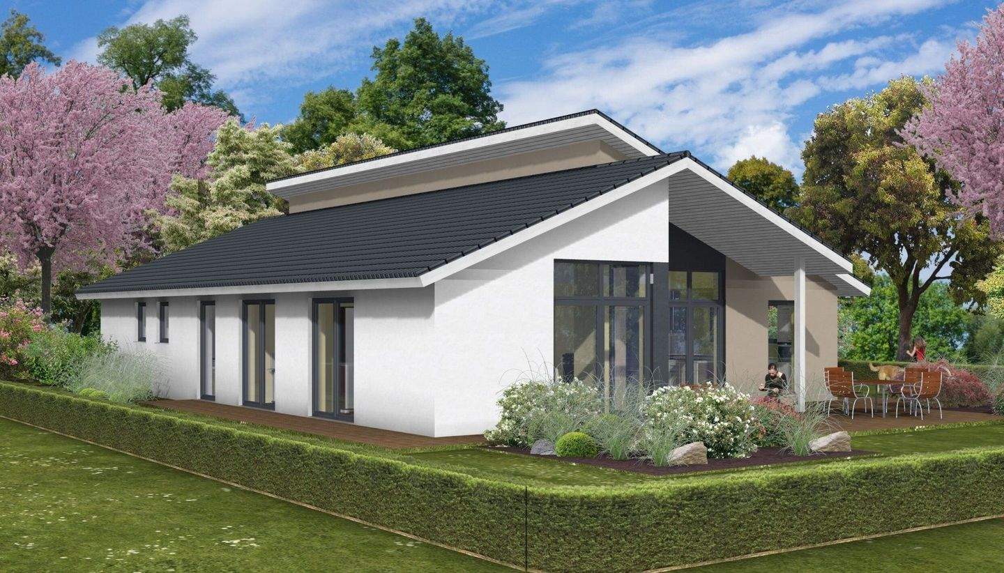 Komfortabel und barrierefrei - Bungalow mit integrierter Garage in Bad Oeynhausen-Wulferdingsen! – Bad Oeynhausen – Vorschaubild 2