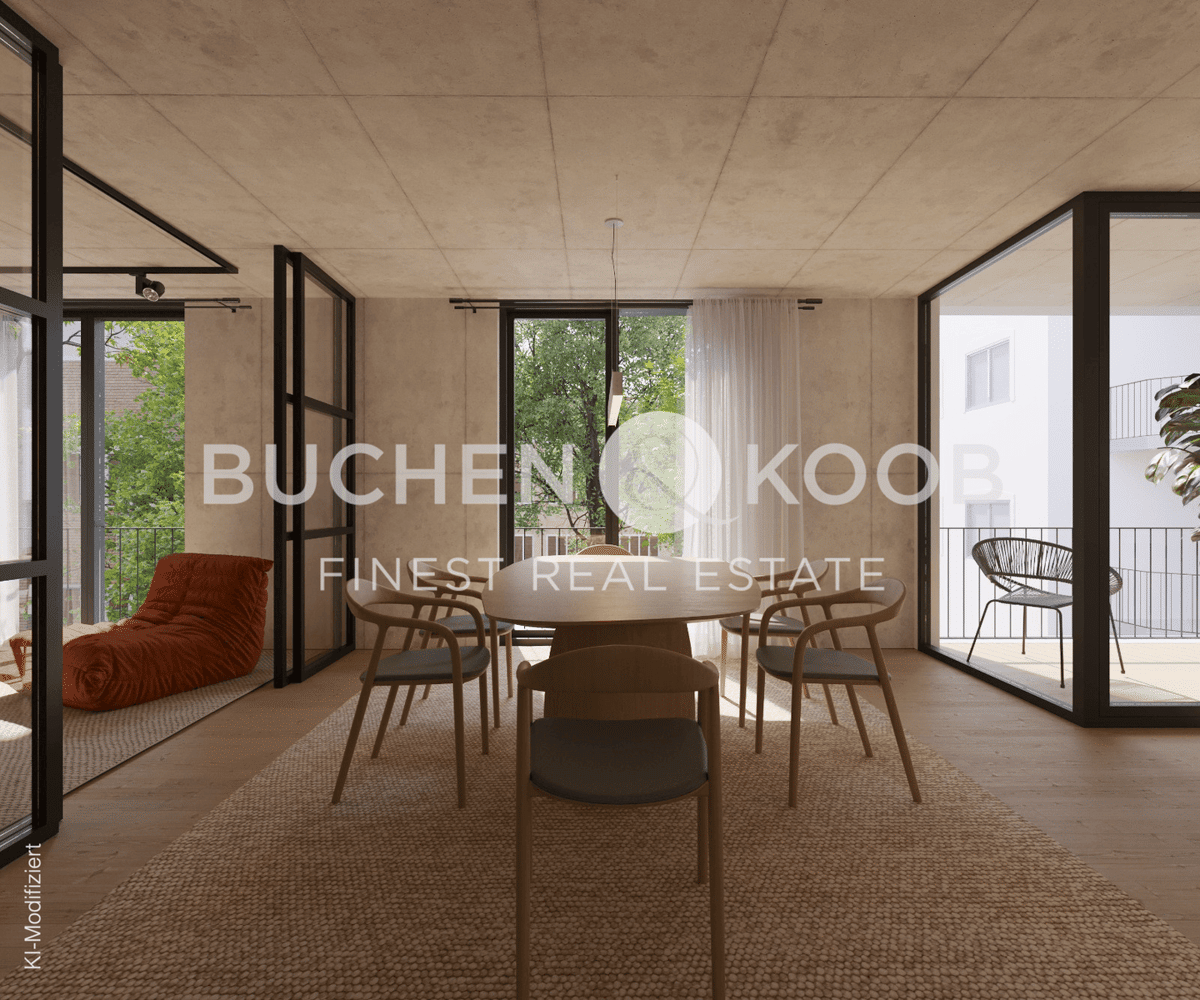 Urban wohnen, entspannt leben: 2-Zimmer-Neubauwohnung in Hoflage in HH-Sternschanze – 20357 Hamburg – Bild 1 von 4