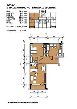 Auf gute Nachbarschaft: individuelle 3-Zimmer-Wohnung – 1277 Dresden – Vorschaubild 2