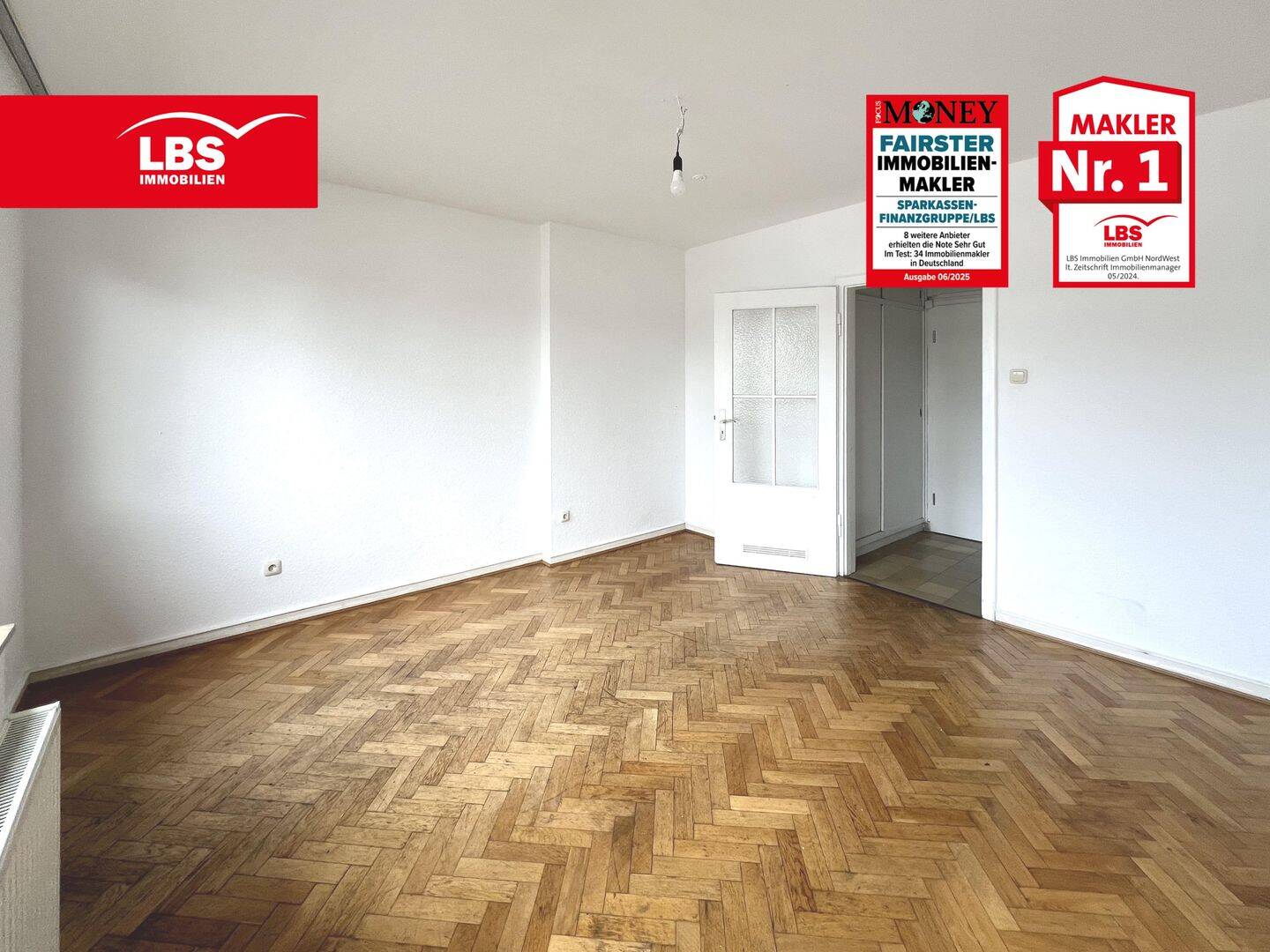 Renovierungsbedürftige Zweizimmerwohnung in Innenstadtlage!