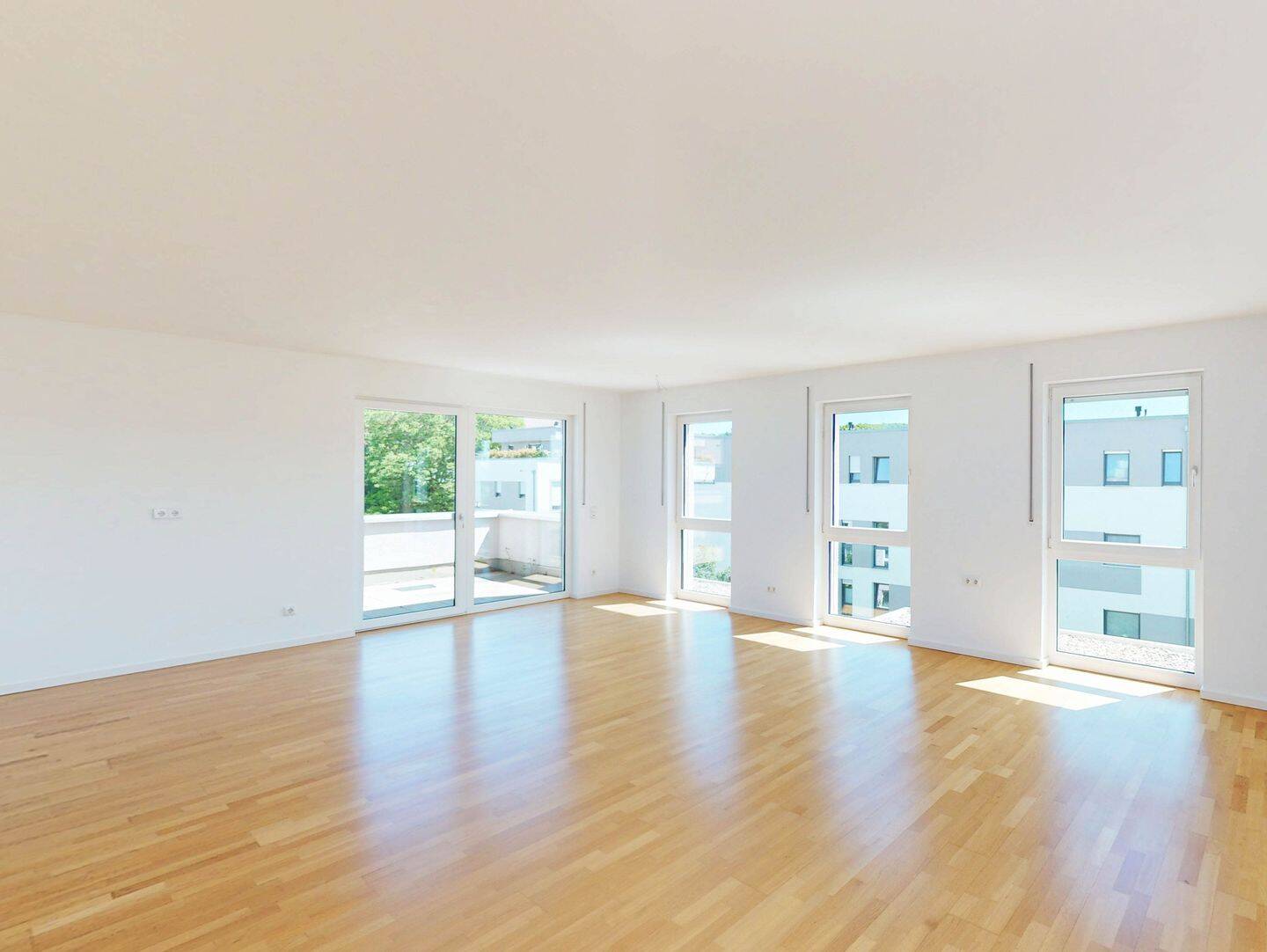 Exklusive 3-Zimmer Wohnung mit zwei Dachterrassen