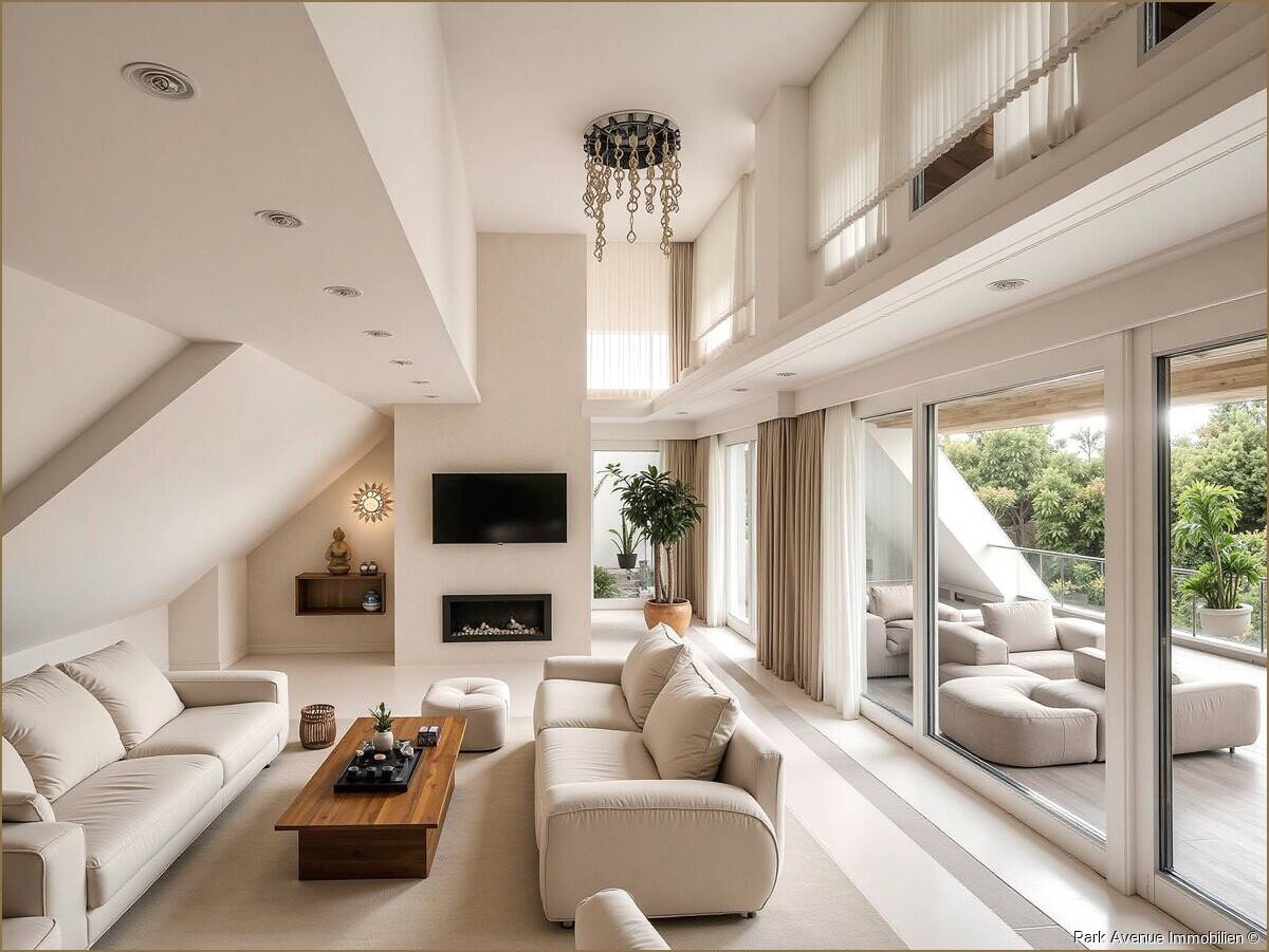 1 Home - 2 Options. Penthouse mit Blick über den Herzogpark - Mit separierbarer Einheit für Homeoffice oder Studio. – München – Vorschaubild 5