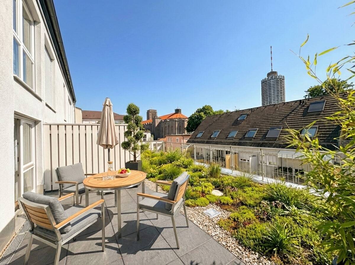 ***Terrassenwohnung im Antonsviertel - eine Lage für Menschen mit gehobenem Anspruch*** – Augsburg – Vorschaubild 5