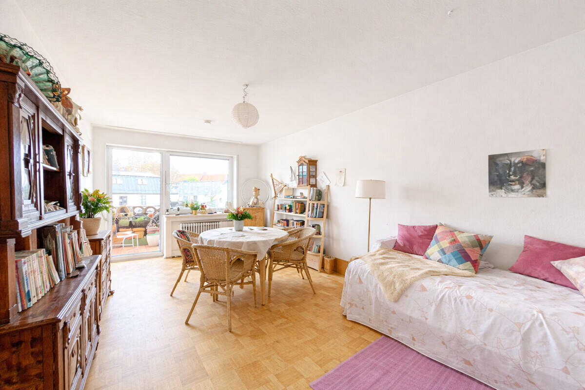 Schöne 1 Zimmer-Wohnung mit Südwest-Balkon in ruhiger Lage im Gärtnerplatviertel Nähe Isar-Auen – München – Vorschaubild 6