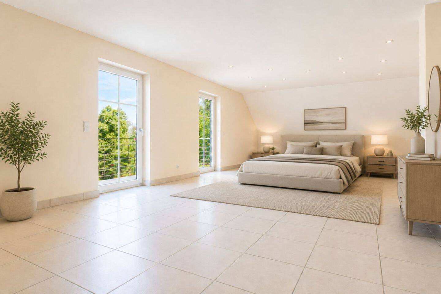 Exklusives Hebel-Haus in Nauheim: ca. 355 m² Wohn-/Nutzfläche mit PV und großem Grundstück – Nauheim – Vorschaubild 9