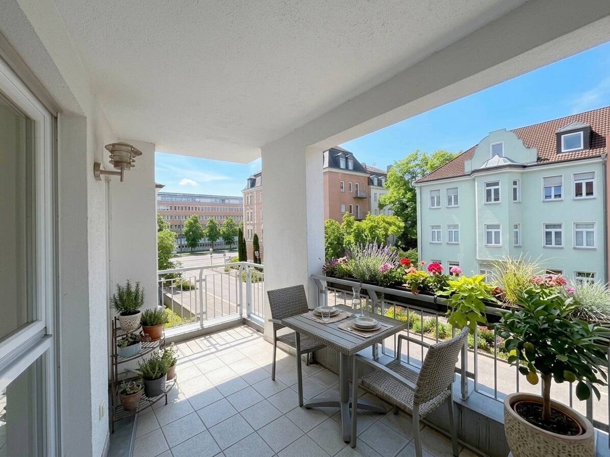 ***Terrassenwohnung im Antonsviertel - eine Lage für Menschen mit gehobenem Anspruch*** – Augsburg – Vorschaubild 2