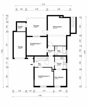 Einfamilienhaus mit Anbau auf sonnigem Grundstück – 22459 Hamburg – Vorschaubild 8