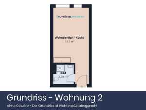 Kapitalanlage in Oldenburg - 2 Mikroappartements mit stabiler Rendite über 6% p.a. – 26123 Oldenburg – Vorschaubild 4