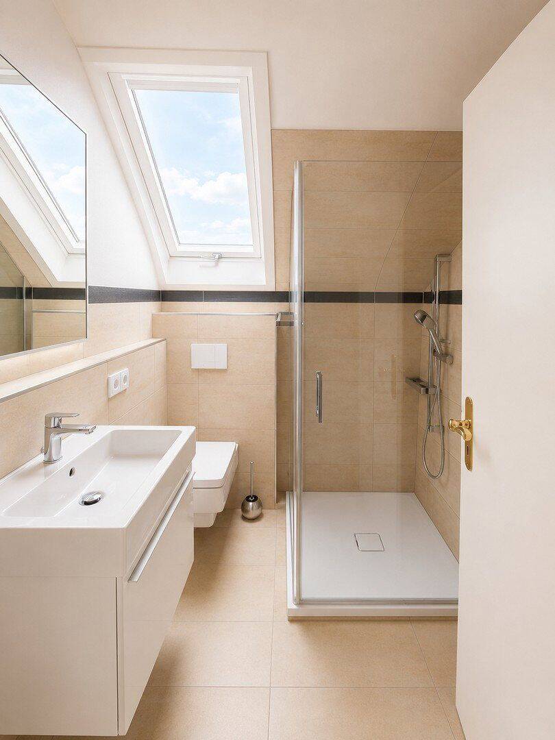 Helle, sanierte 3-Zi DG Wohnung mit Balkon in ruhiger Wohnlage – Stuttgart – Vorschaubild 5