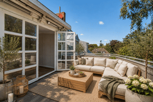 Exklusives Wohnen über zwei Ebenen - Außergewöhnliche Maisonette-Wohnung mit Dachterrasse – 22607 Hamburg – Vorschaubild 2