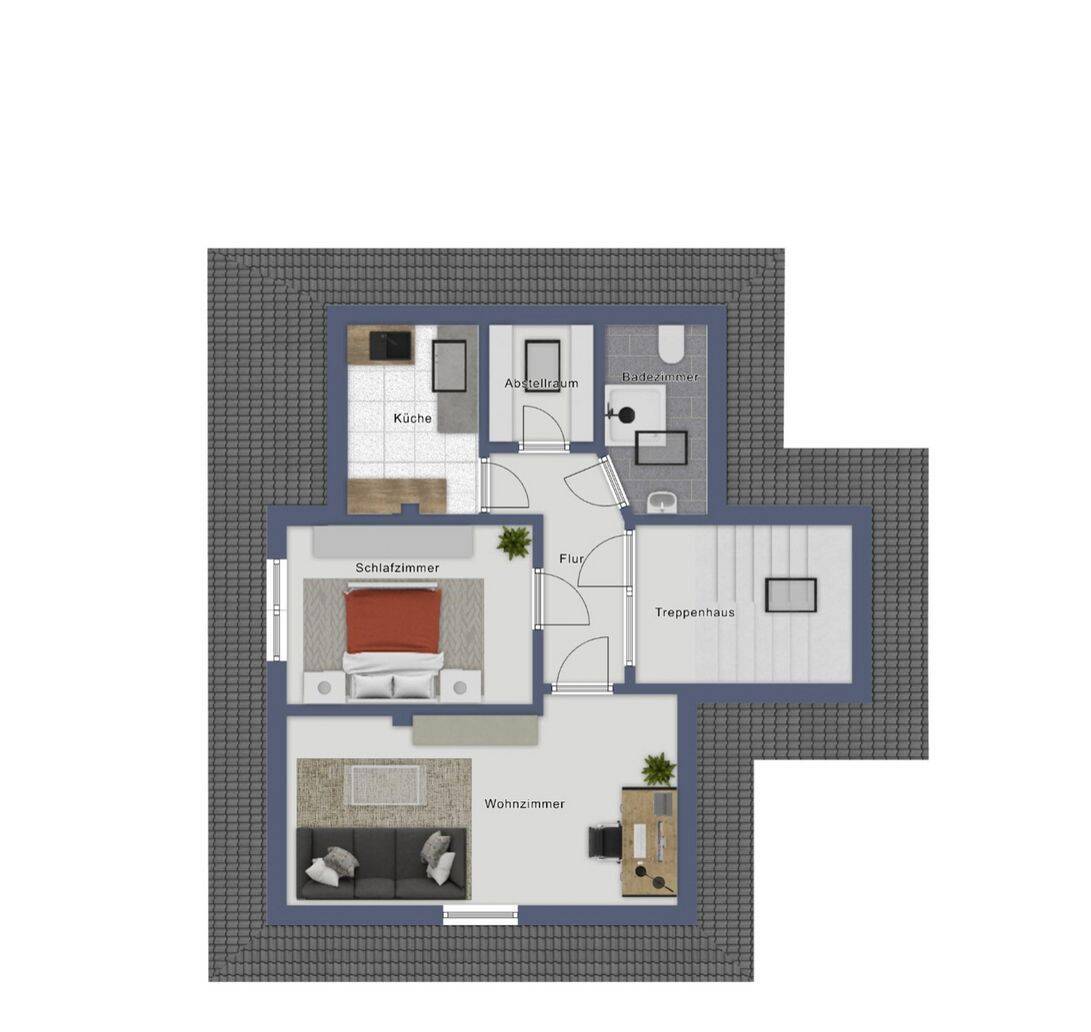 Repräsentatives 3-Parteienhaus mit Potenzial im Ehnernviertel zu verkaufen! – Oldenburg – Vorschaubild 3