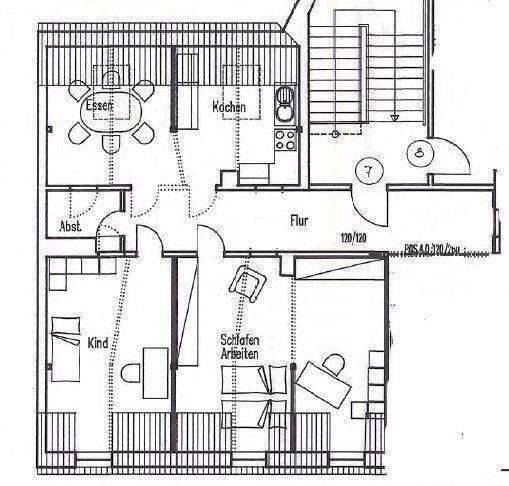 Wäre das was? Attraktive Drei-Zimmer-Wohnung – Chemnitz – Vorschaubild 7