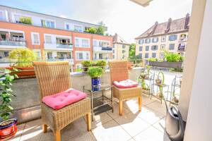 Moderne 3-Zimmer-Wohnung in Freiburg-Brühl - zwei Balkone, Aufzug & Tiefgarage – 79106 Freiburg im Breisgau – Vorschaubild 7
