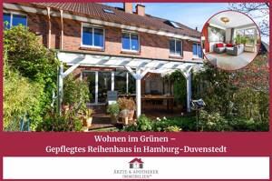 Wohnen im Grünen - Gepflegtes Reihenhaus in Hamburg-Duvenstedt