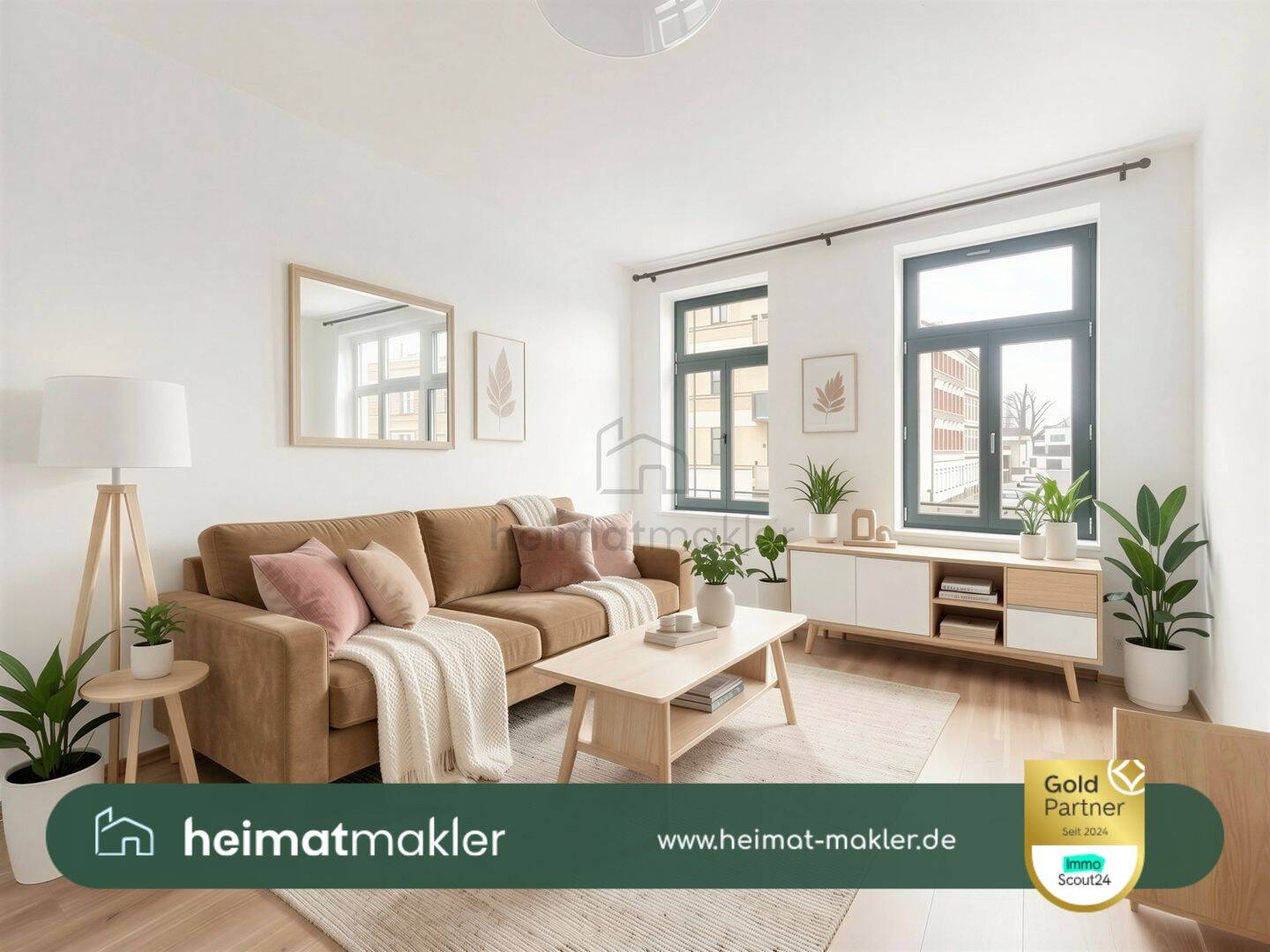 Altbauflair trifft Ruhe: 2 Zimmer mit Balkon im Innenhof