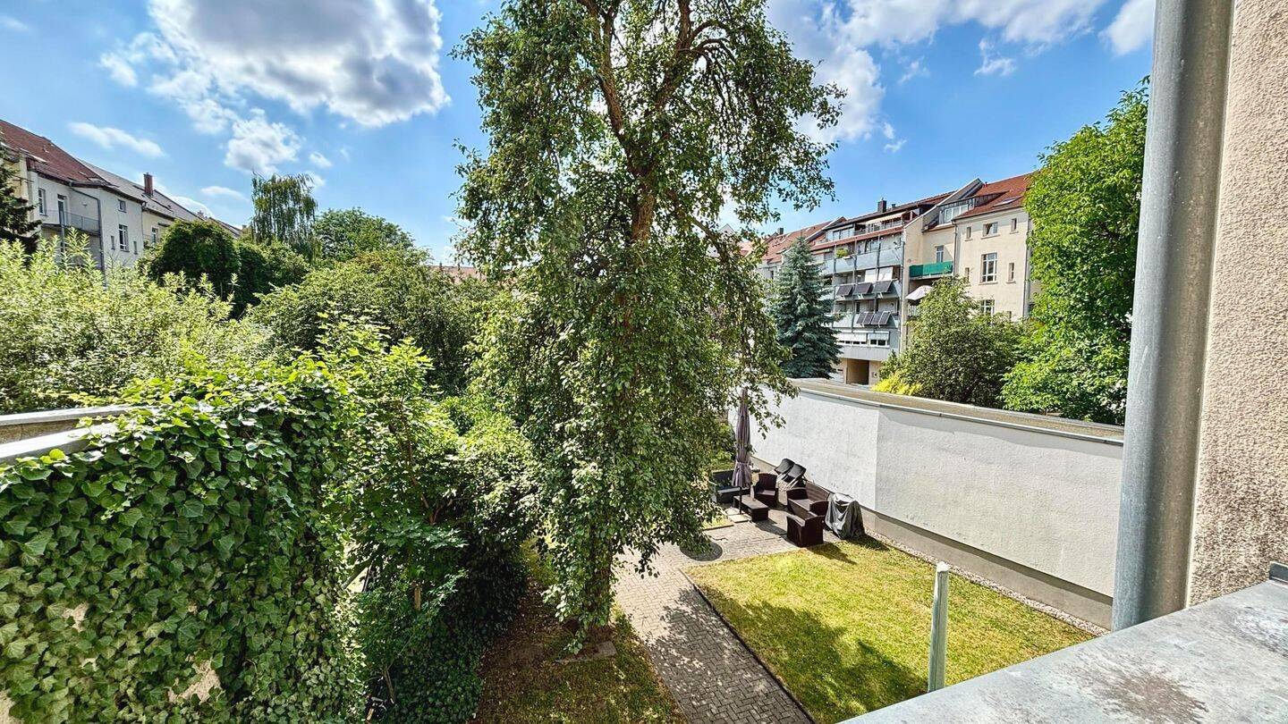 Altbau mit Westblick ins Grüne – Leipzig – Vorschaubild 7
