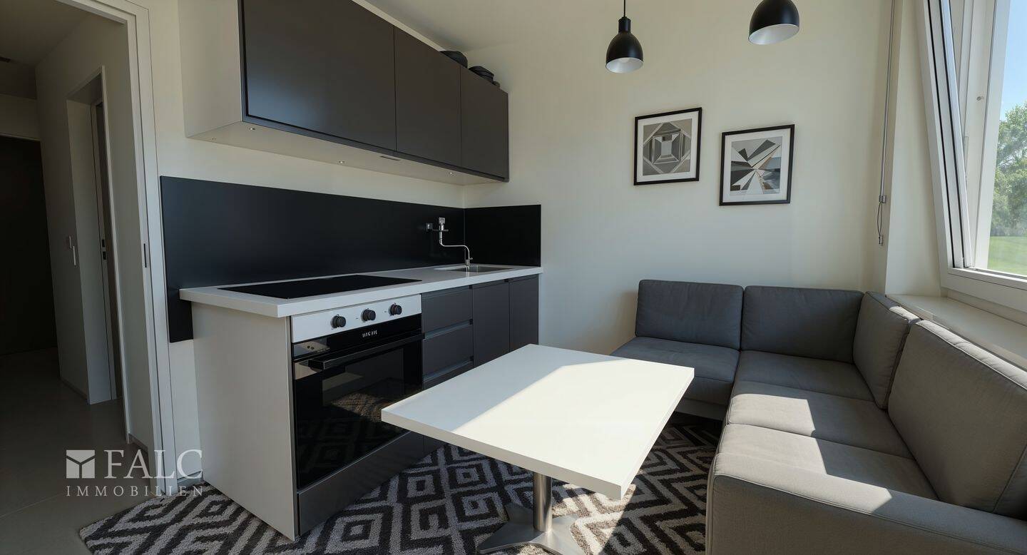 Voll möblierte 1-Zimmer-Wohnung mit Gartenmitnutzung - hell, modern & zentral! – Nürnberg – Vorschaubild 4