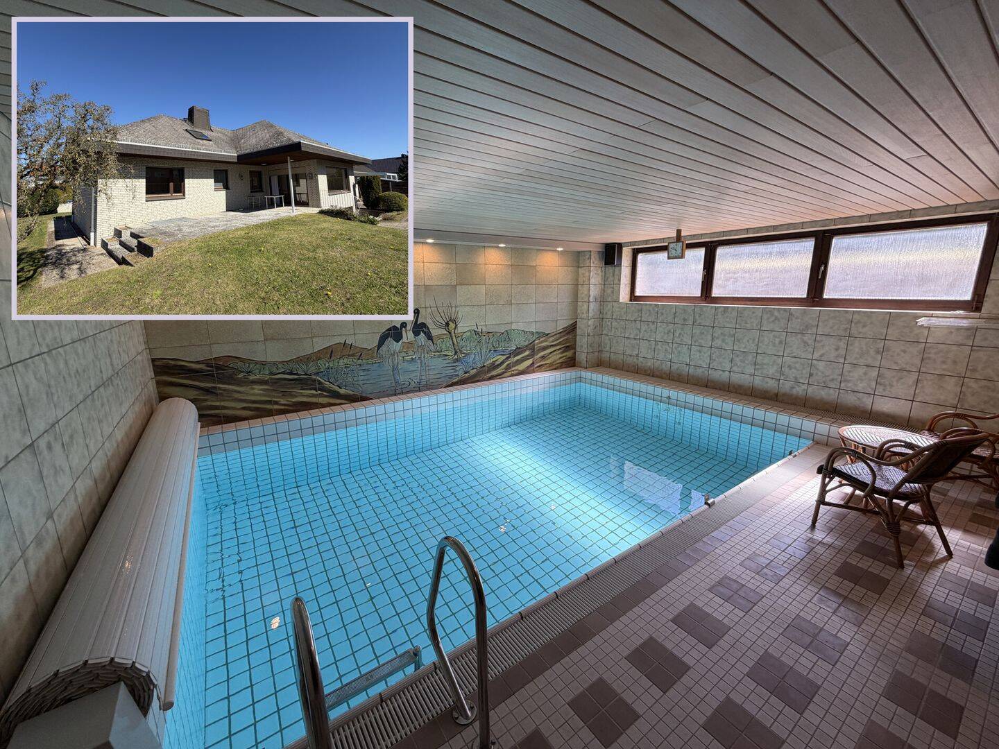 Haus mit Innenpool & viel Platz