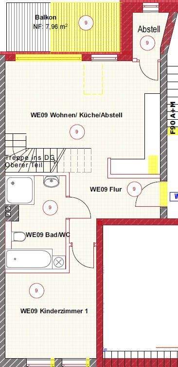 4-Zimmer Maisonette Wohnung mit Aufzug – Chemnitz – Vorschaubild 4