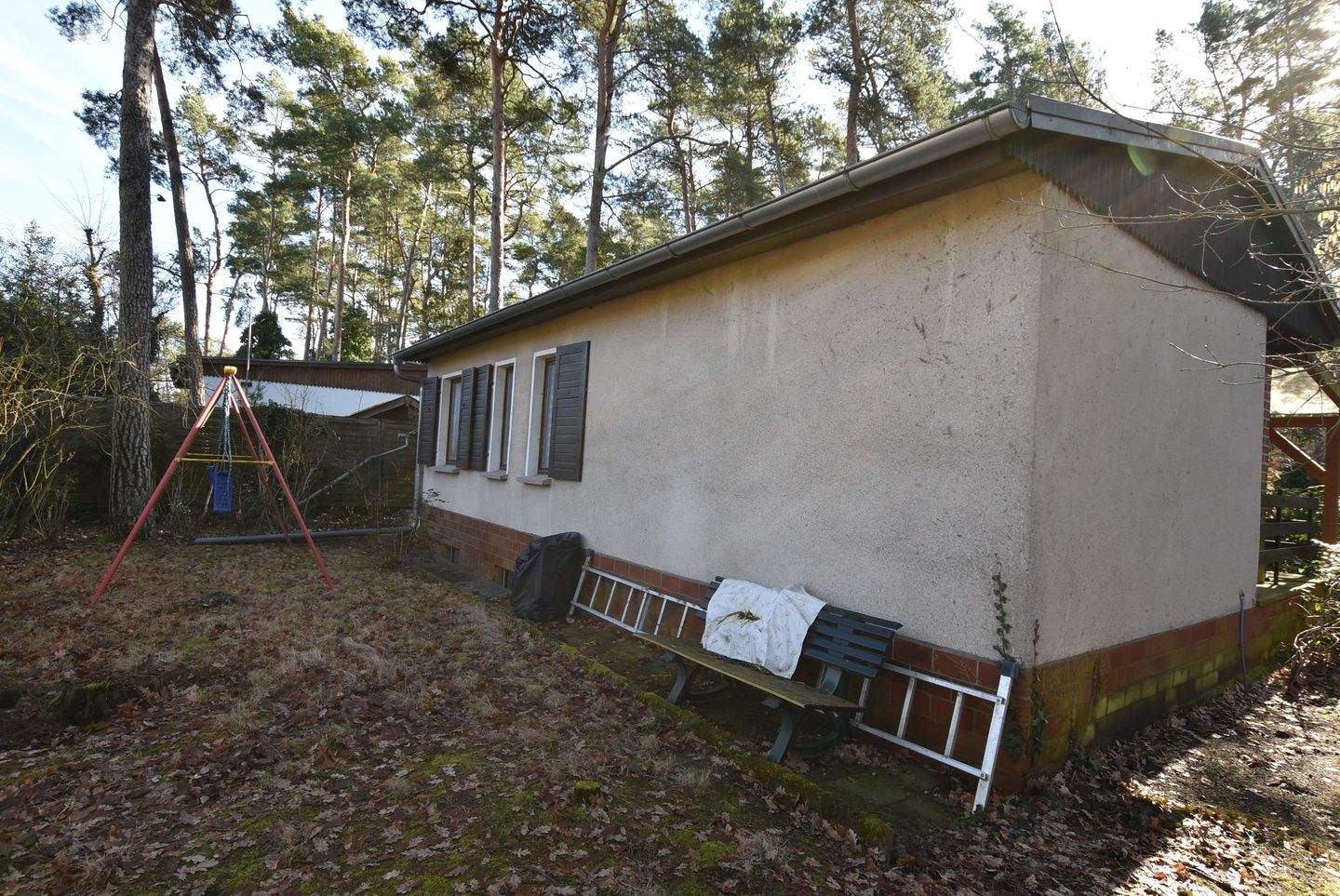 Freizeitbungalow auf Eigentumsland in der Waldsiedlung Wellaune zu verkaufen! – Zschepplin – Vorschaubild 5