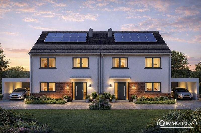 + Familienglück + Exklusive Neubau-Doppelhaushälfte in Artlenburg an der Elbe – Artlenburg – Bild 1 von 9