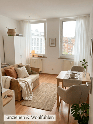 Möbliertes 1-Zimmer-Apartment – Nur 300m zur U-Bahn – 90763 Fürth – Vorschaubild 1