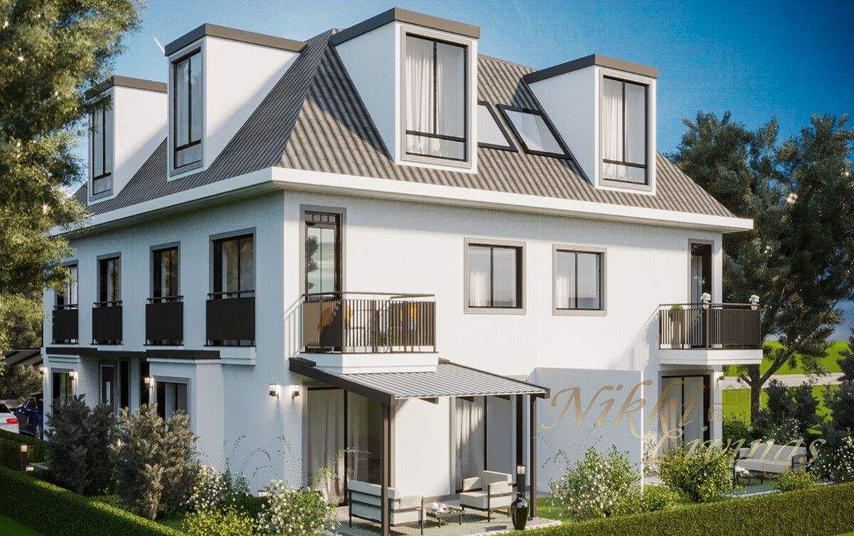 Neubau in Feldafing - Doppelhaushälfte mit Villencharakter – Feldafing – Bild 1 von 8