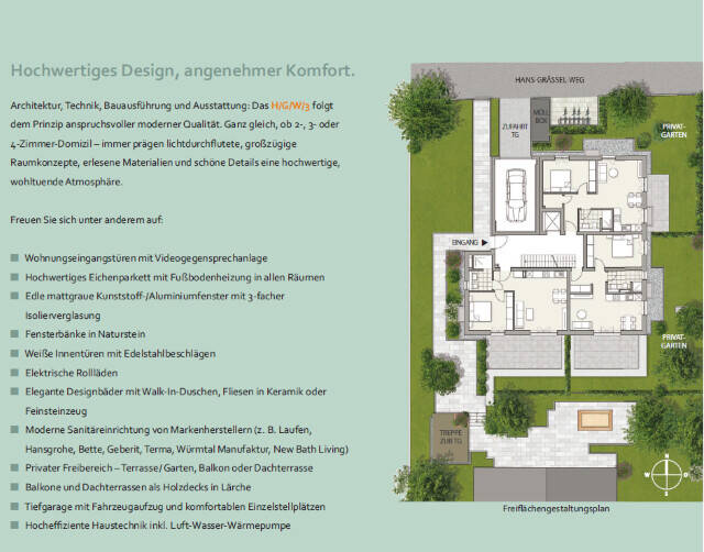 Traumhaftes Penthouse in bester Lage. Exklusive Ausstattung. Erstbezug. Drei herrliche Terrassen. – München – Vorschaubild 6