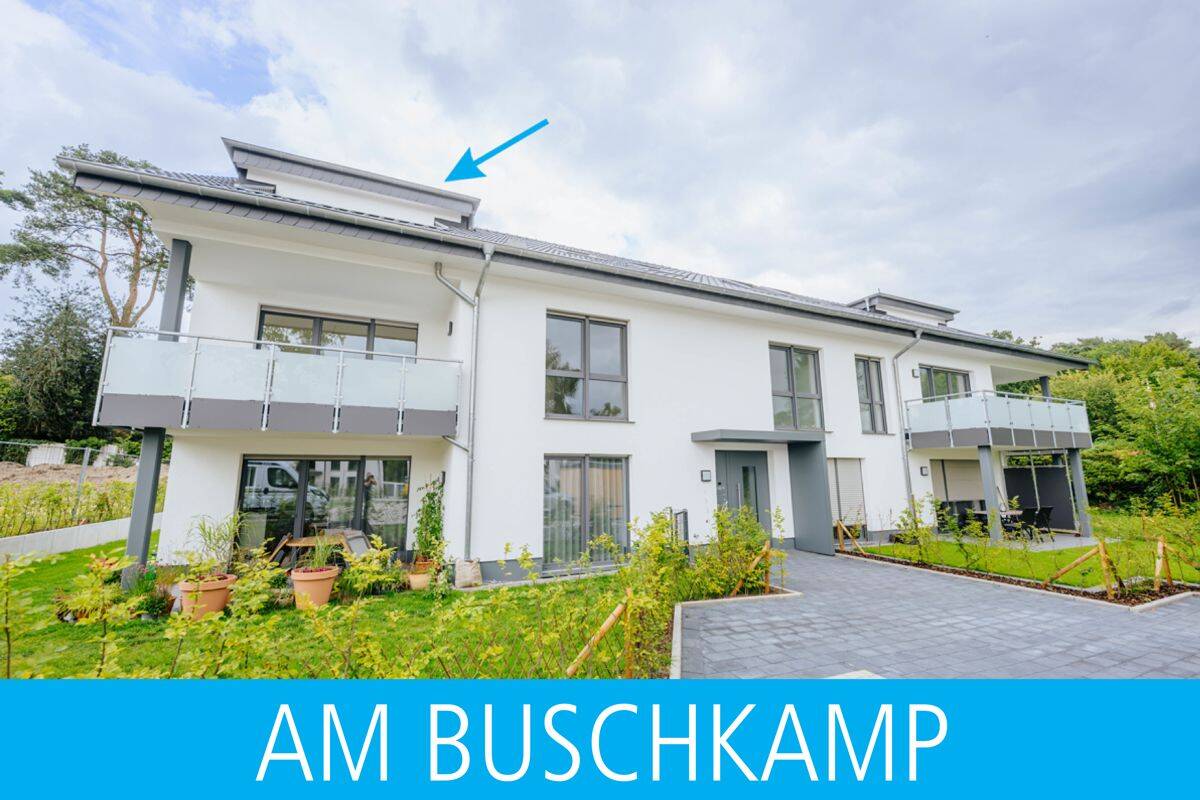Modern. Energieeffizient. Besonders. - Neubau-Mietwohnung mit Einbauküche und Loggia
