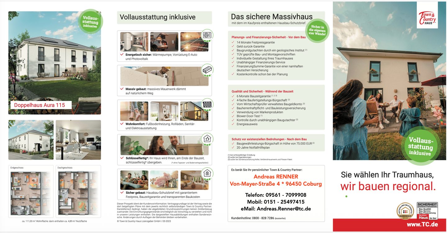 Town & Country Winkelbungalow 108 – modernes Wohnen auf einer Ebene in KNETZGAU – Knetzgau – Vorschaubild 6